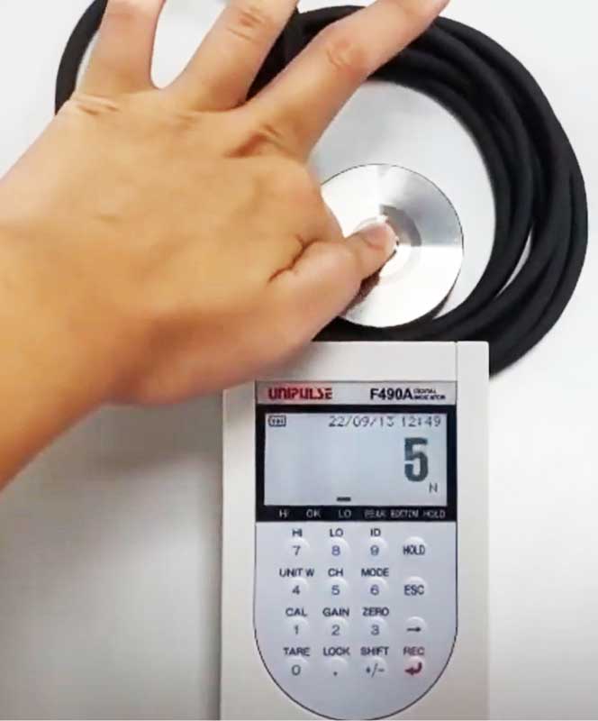 Cảm biến loại nén và bộ hiển thị số di động UNIPULSE