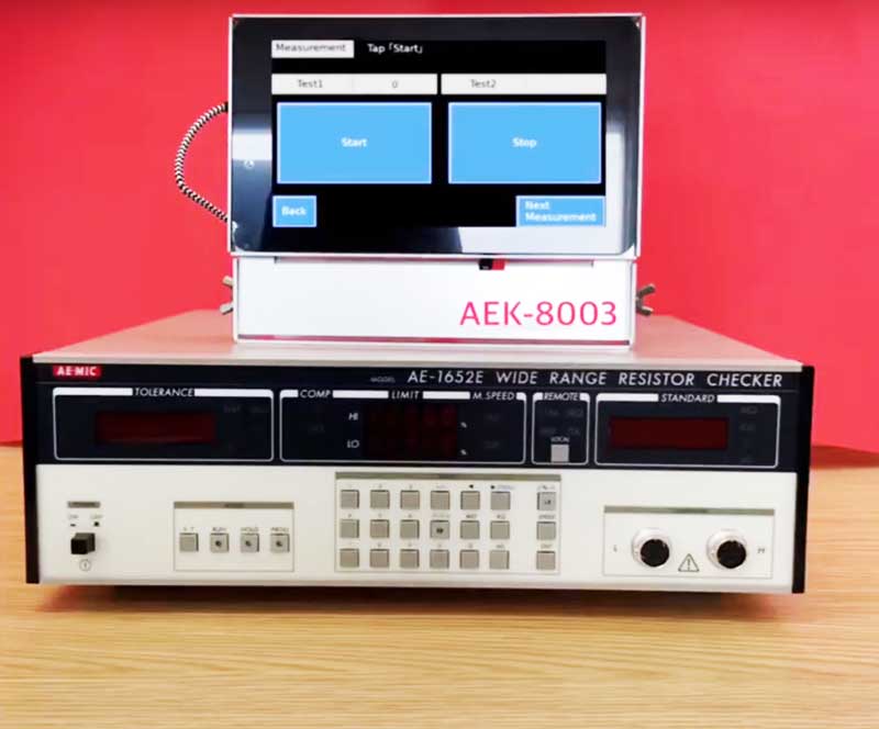 Máy kiểm tra điện trở phạm vi rộng AEMIC