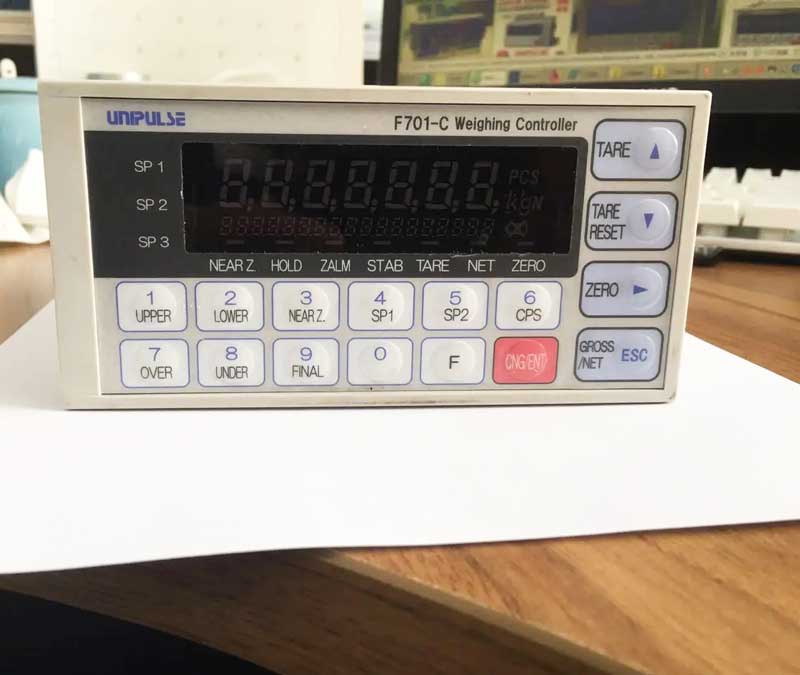 Bộ hiển thị cân, Hiển thị đồ thị/ màn hình loại cảm ứng UNIPULSE F701-C